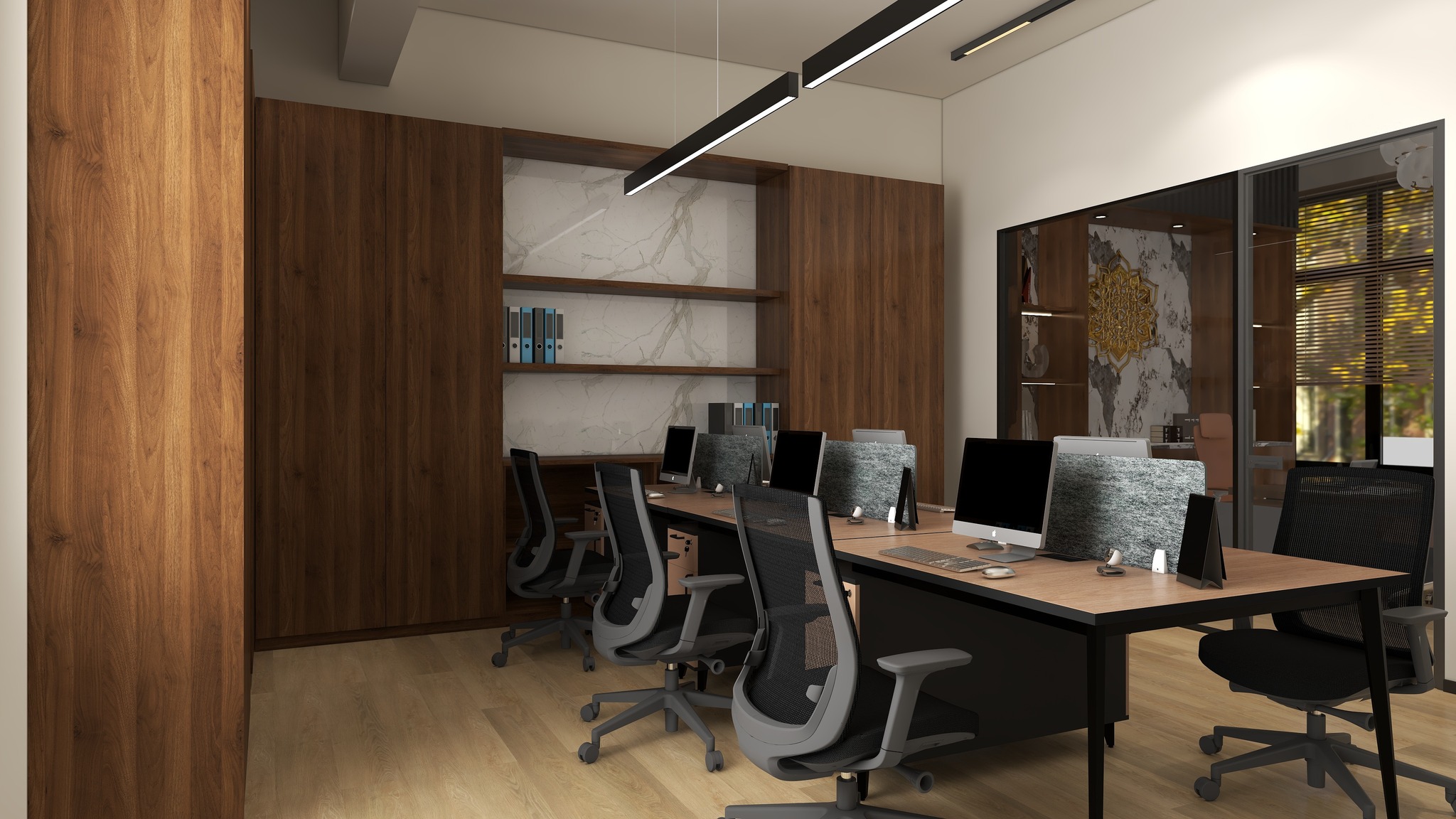 Office Lido Plaza 2 interior project